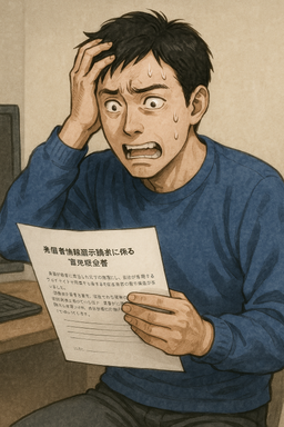〔拒否例文〕発信者情報開示請求に係る意見照会書に対する回答書