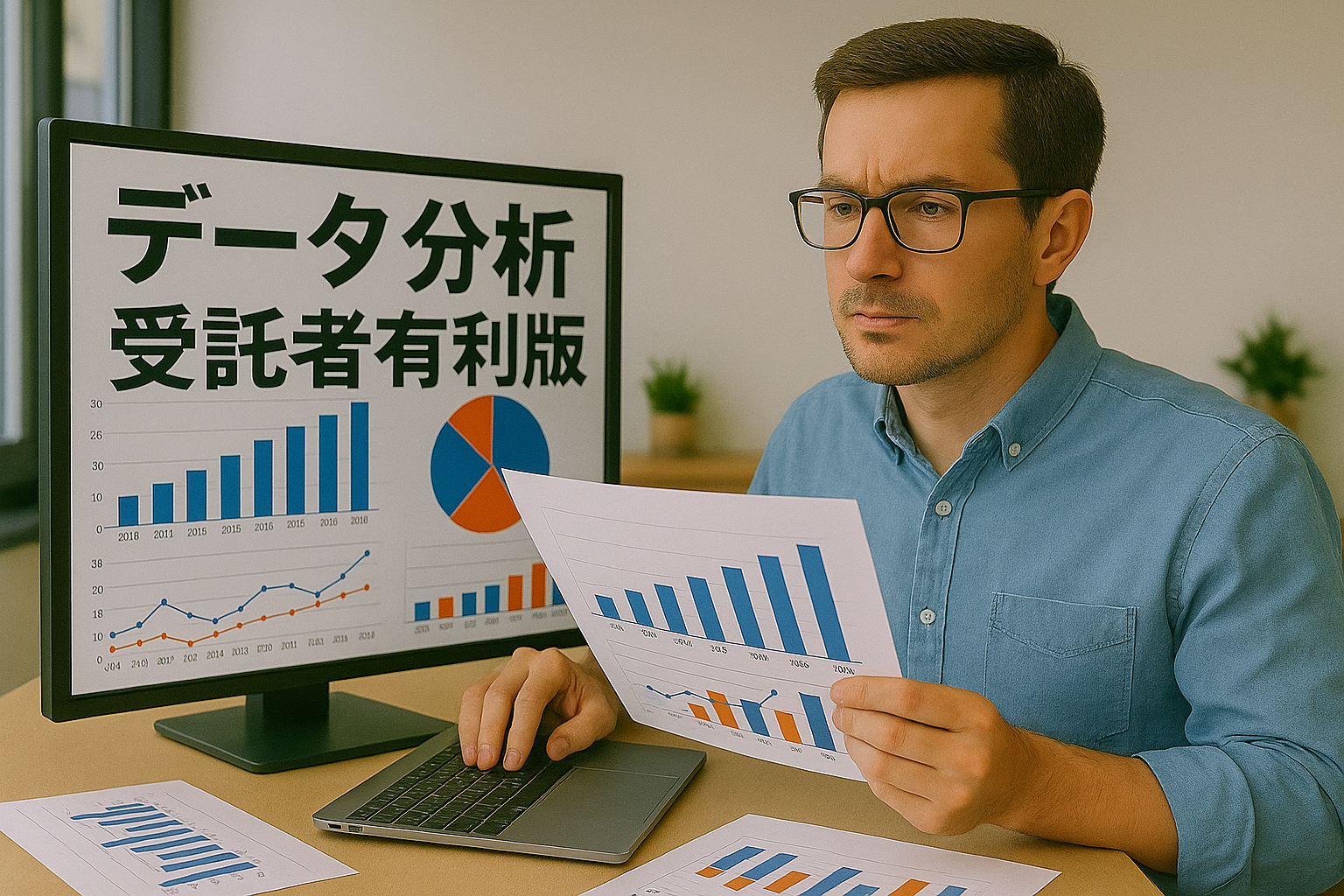 〔改正民法対応版〕データ分析業務委託契約書（受託者有利版）