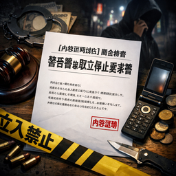 【内容証明対応】闇金被害 警告書兼取立停止要求書（横書き26字×20行）