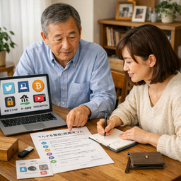 【デジタル終活】デジタル遺産管理委託に関する覚書＋資産目録セット｜SNS・暗号資産・サブスク等の死後処理を託す雛形