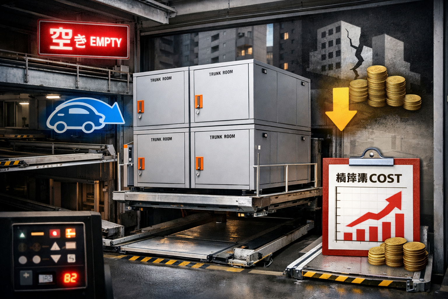 機械式駐車場の倉庫・トランクルーム転用に必要な総会書類一式【6点セット】