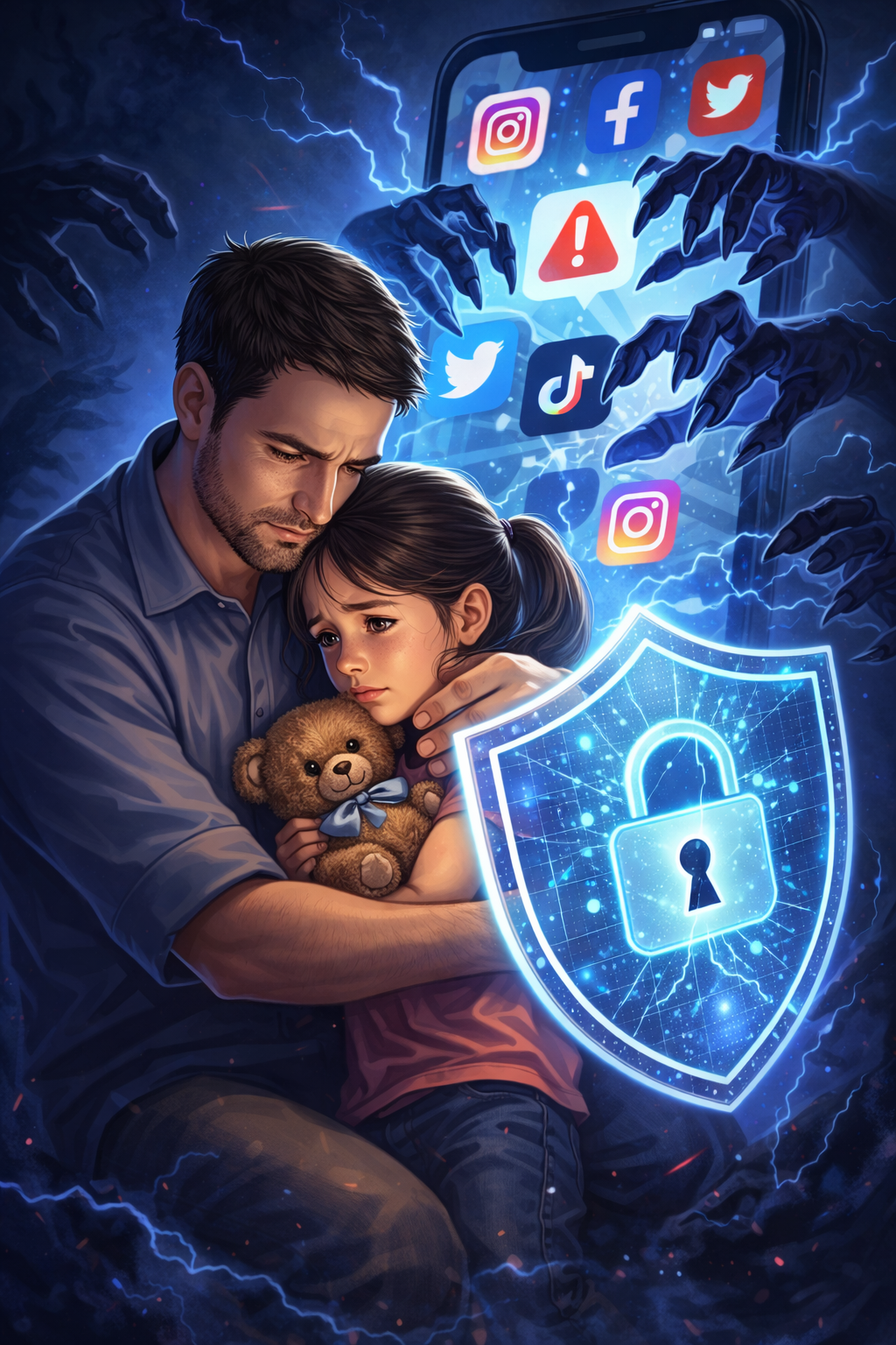 【改正民法対応】SNSで子どもと接触した相手に二度と連絡・面会させない「接触禁止誓約書」（違約金条項付き・Word形式）