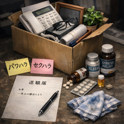 ハラスメント被害による退職セット ― 事実記録・証拠整理・申告書・理由明記版退職届・離職理由異議申立・あっせん申請・傷病手当金整理・特定受給資格者チェックリスト全8種テンプレート