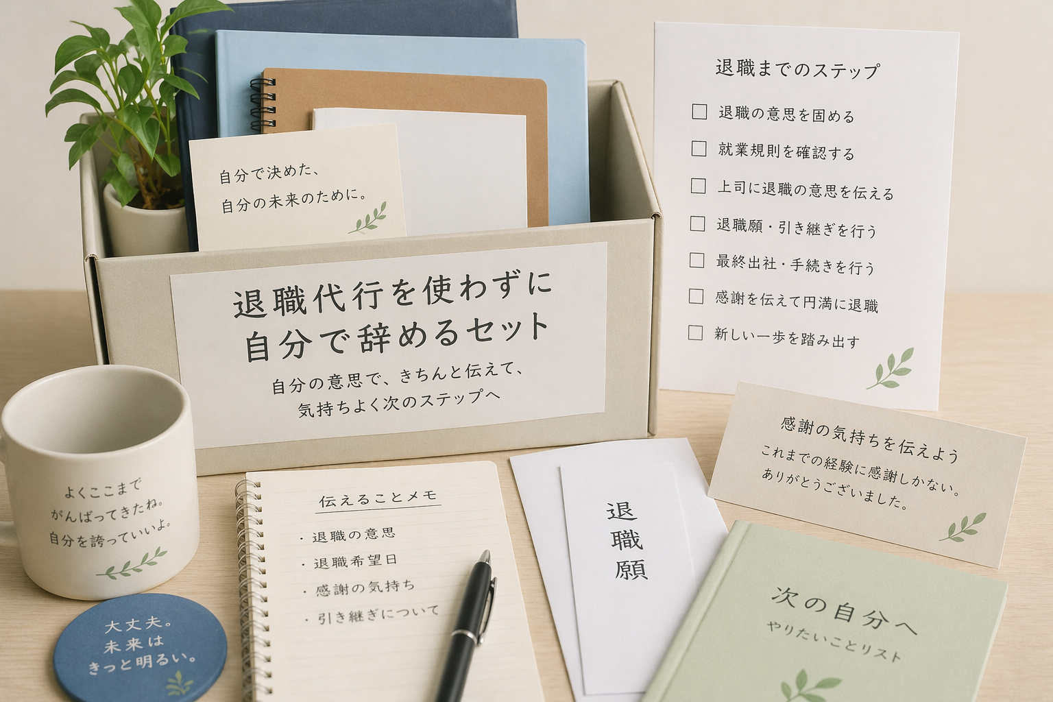 退職代行を使わずに自分で辞める書類8点セット｜内容証明での退職届から有給消化・離職票請求まで