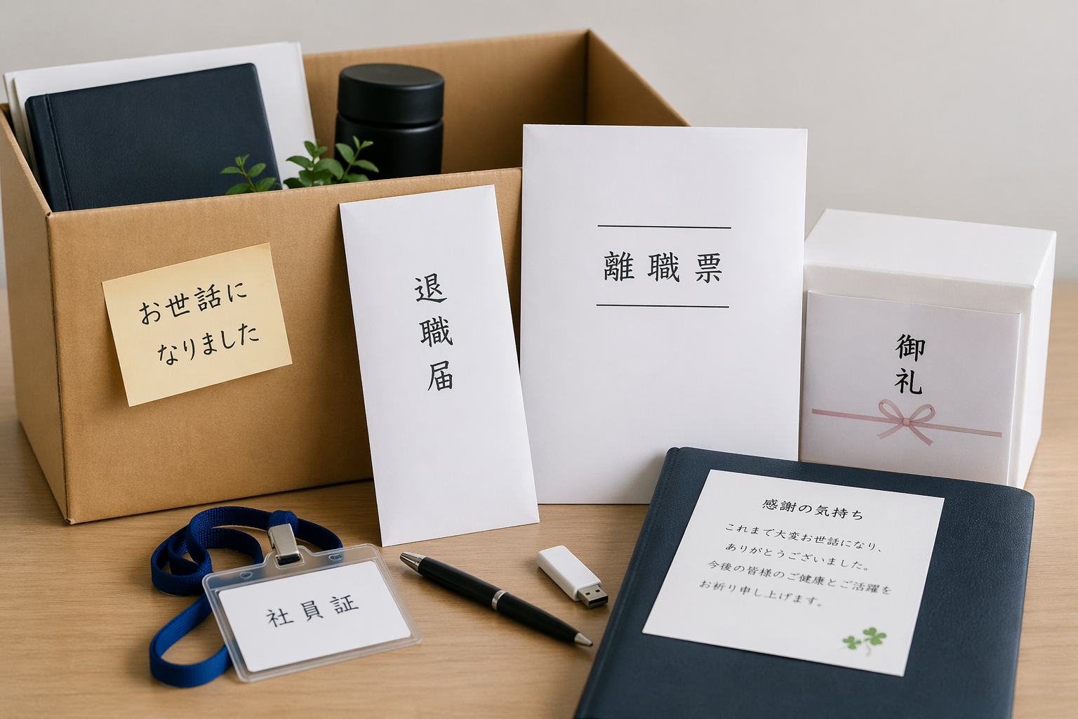 【転職・退職完全対応】退職手続き書類セット9点｜退職届・引継書・競業避止確認書・有給スケジュール・社保切替・住民税・退職金・源泉徴収票 Word形式